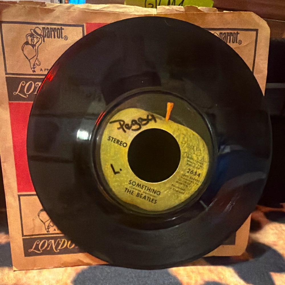 The Beatles - Something/Come Together 7" vtg 45 vinyl double record